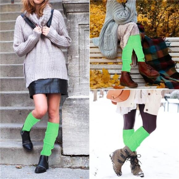 Leg Warmers - Acrylic, 42-44cm, Warm & Stretchy - Picture 2 of 5